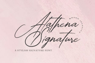 Alathena Signature Font for DIY Projects and Authentic Branding
