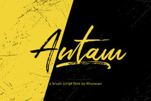 Antam Script: A Fresh Handwritten Brush Font for Elegant Branding