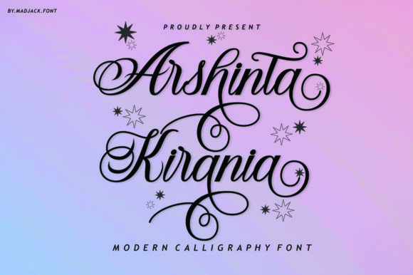 Arshinta Kirania: A Dreamy Script Handwritten Font for Real Designers