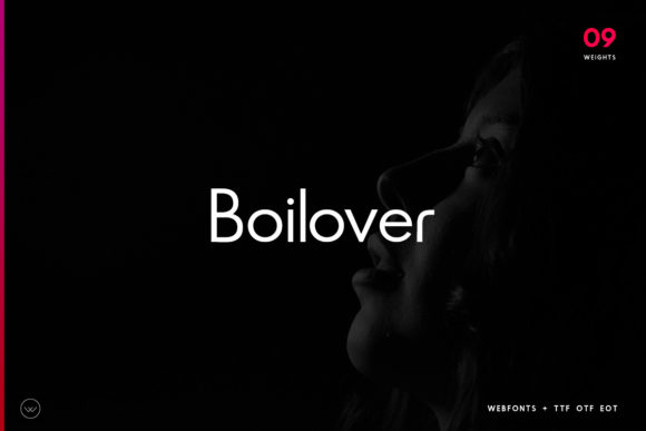 Boilover: A Minimal Sans Serif Font for Editorial Calm
