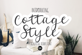 Cottage Style Font for Handmade Creators