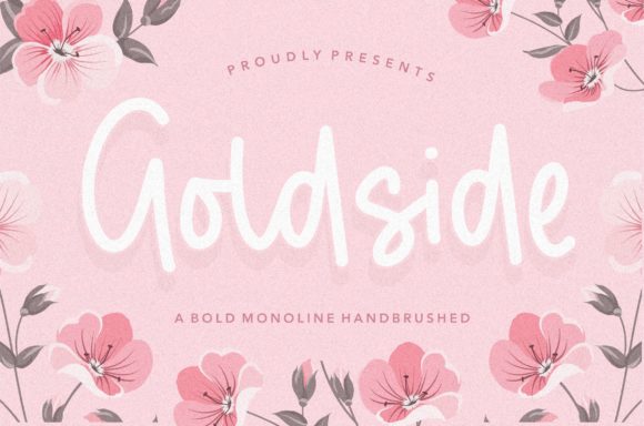 Goldside: The Bold & Elegant Script Handwritten Font