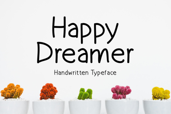 Happy Dreamer: A Script Handwritten Font for Digital Branding