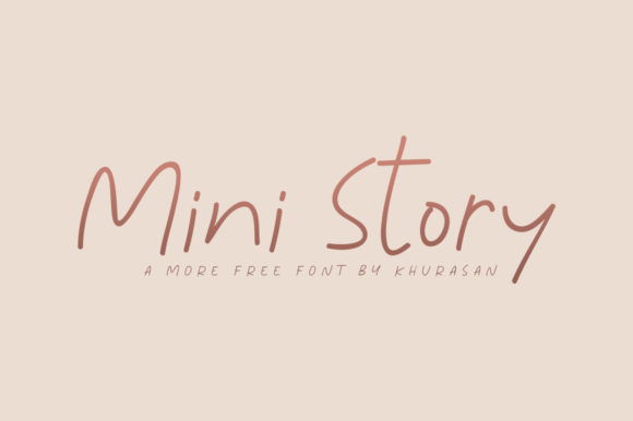Mini Story: A Modern Handwritten Font for Scroll-Stopping Design