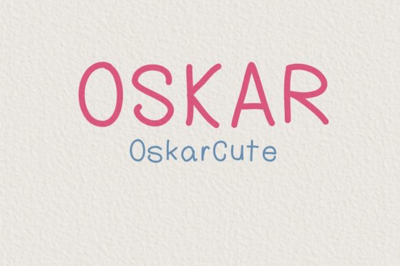 Oskar Script Handwritten Font for Makers