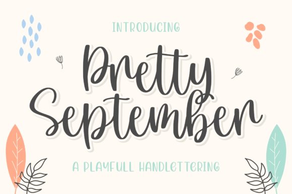 Pretty September: A Joyful Script Handwritten Font for Branding