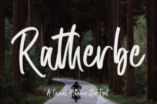 Ratherbe: A Modern Script Handwritten Font for Thoughtful Typography