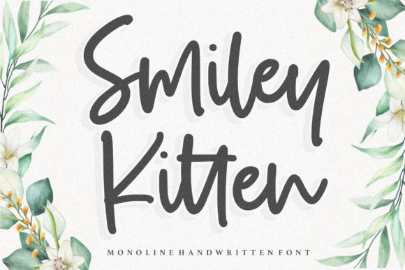 Smiley Kitten: A Sweet, Versatile Script Handwritten Font
