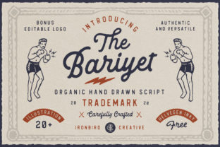 The Bariyet: A Script Handwritten Font with Vintage Soul