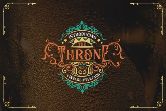The Throne Blackletter Font for Bold Campaign Design