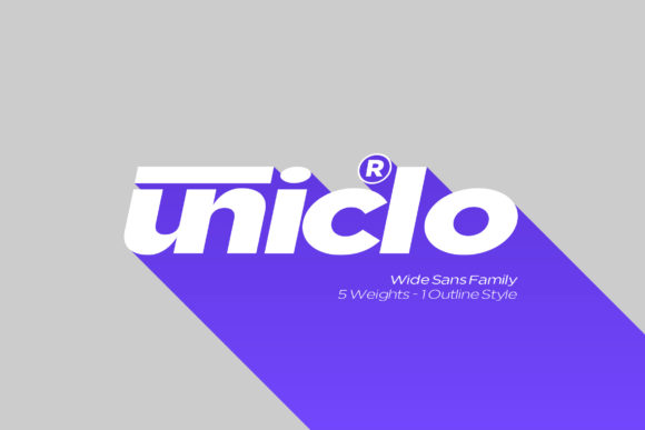 Uniclo: A Minimal Sans Serif Font for Makers