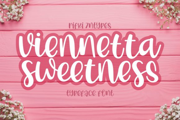 Viennetta Sweetness Script Font for Whimsical Brand Identity